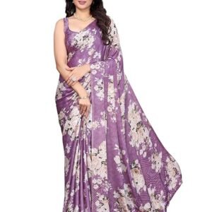 Women's Tussar Silk Printed Saree With Blouse Material | saree collection 2025 | Latest Saree